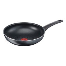 TEFAL Elegance Τηγάνι Wok Aλουμινίου 28cm Titanium Force C36719