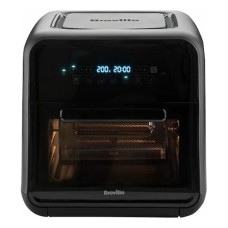 BREVILLE VDF127X-DIM Φριτέζα Αέρος με 7 προγράμματα 10.6lt 2000 Watt με καλάθι, σούβλα και 3 ταψιά