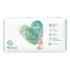 PAMPERS Pure Protection Size 2 (4-8 Kg) 39 τμχ