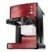 BREVILLE VCF046X-DIM Καφετιερα Espresso 15 Bar 1050Watt με δοχείο για Αφρόγαλα Dark Red