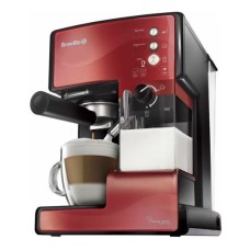 BREVILLE VCF046X-DIM Καφετιερα Espresso 15 Bar 1050Watt με δοχείο για Αφρόγαλα Dark Red