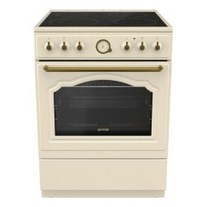 GORENJE ECS6250CLI Koυζίνα Ρετρό με κεραμικές εστίες 71lt SoftClose AquaClean Ivory