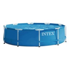 INTEX Metal Frame Πισίνα με μεταλλικό σκελετό και φίλτρο νερού 305 x 76 cm 28202NP